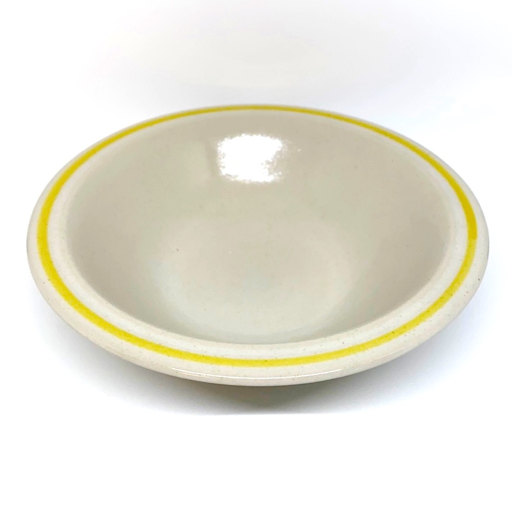 1 Replacement Design Two Sango Stoneware Minuet‎ series replacement bowl yellow